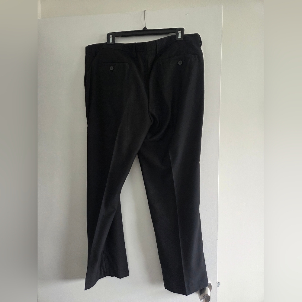 Black Dress Pants Alberto Cardinali Size 36/30 - Picture 3 of 8